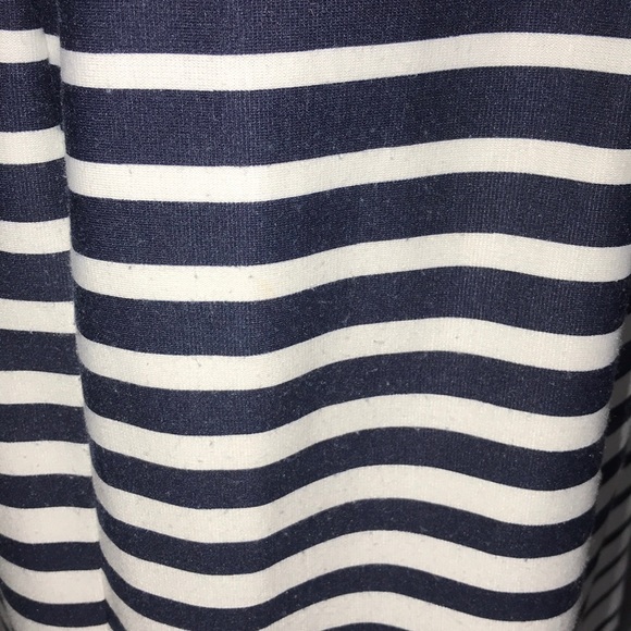 Navy and white stretch dress. - Picture 5 of 5
